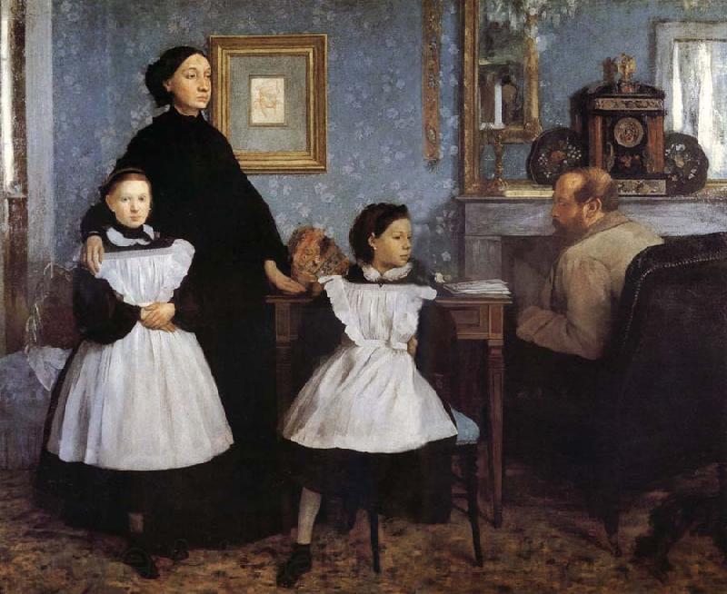 Edgar Degas Belury is family Spain oil painting art
